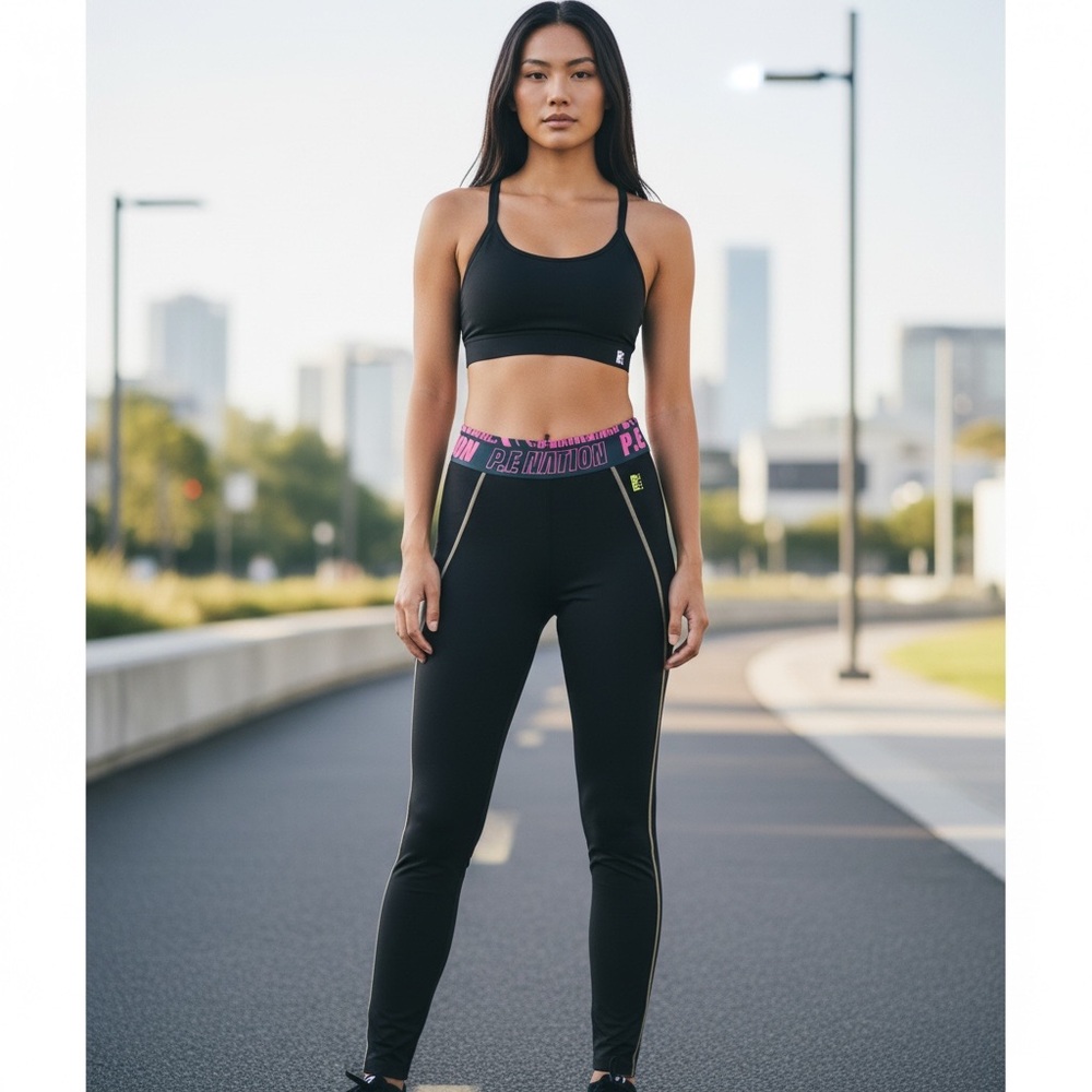 P.E Nation Athletic Sports Ankle Leggings